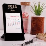 Calendar with logo
