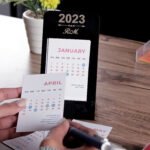 Calendar with logo