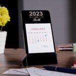 Calendar with logo