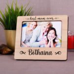 Horizontal Wooden Photo Frame