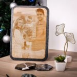 Portrait Laser Engraved Wood