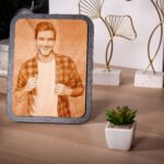 Portrait Laser Engraved Wood