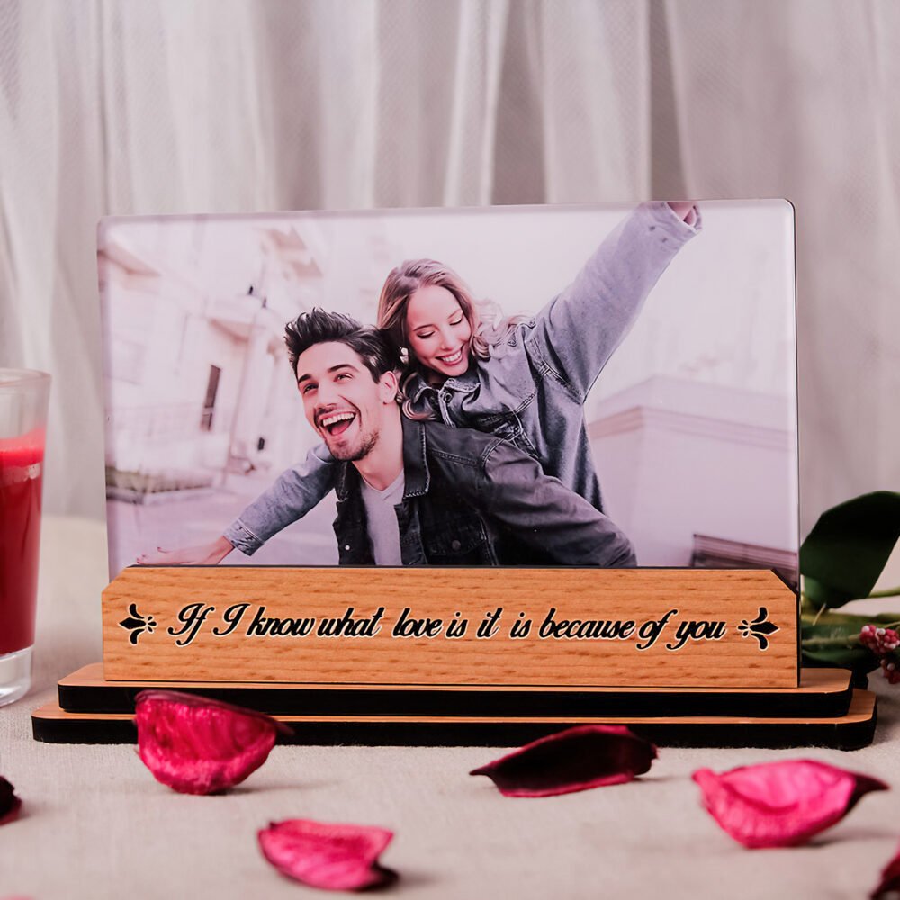 Acrylic Colored Photo Memory