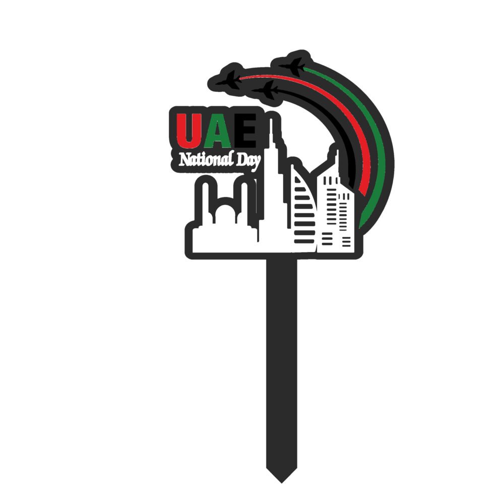 UAE National Day Cake Topper Stick