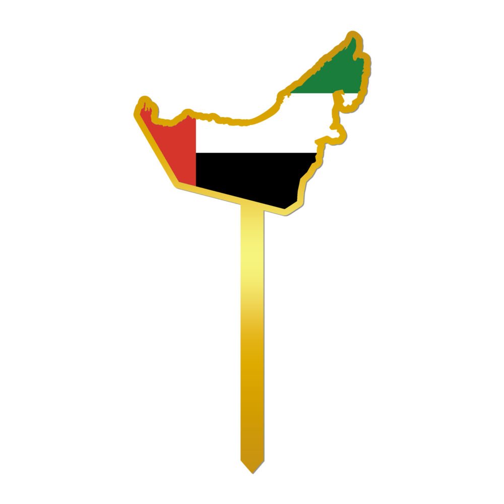 Vibrant National Day Cake Toppers