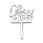 Happy New Year 2025 cake topper