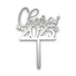 Happy New Year 2025 cake topper
