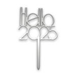 Hello 2025 cake topper