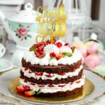 Happy New Year 2025 cake topper