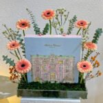 Acrylic Tray and Flowers