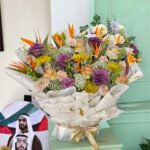 Mix Flowers Bouquet with Foam