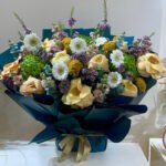 Mix Flowers Bouquet with Foam