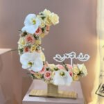 Moon Stand with Flowers