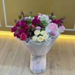 Pink & Fuchsia Flowers Bouquet