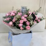 Pink & White Flowers Bouquet