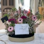 Tray and Flowers