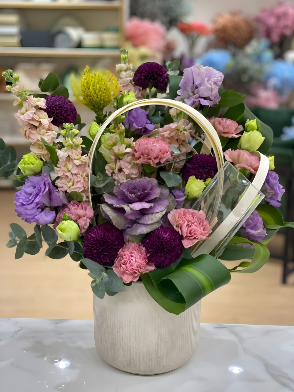 Vase and Flowers + Money Box