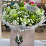 White and Green Flowers