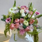 Vase with Flowers Mix