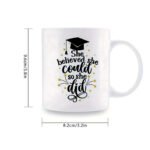 She believed she could so she did