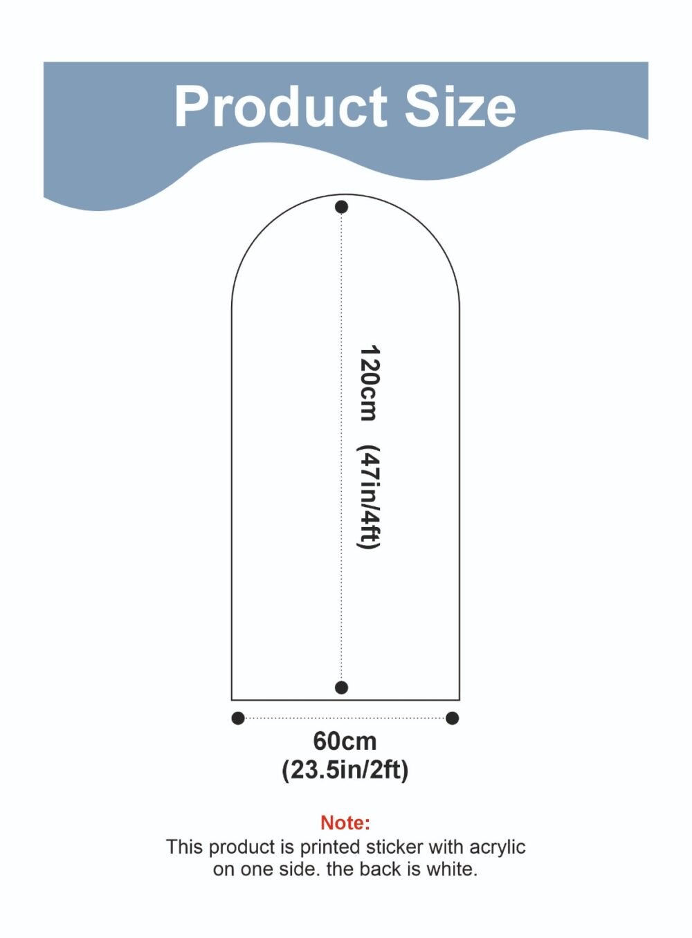 Happy Birthday Outdoor Stand