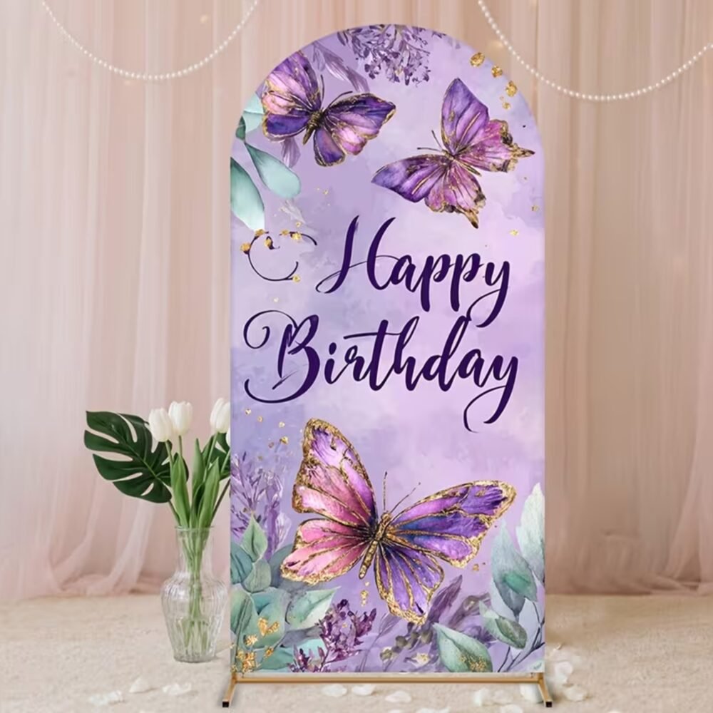 Happy Birthday Outdoor Stand