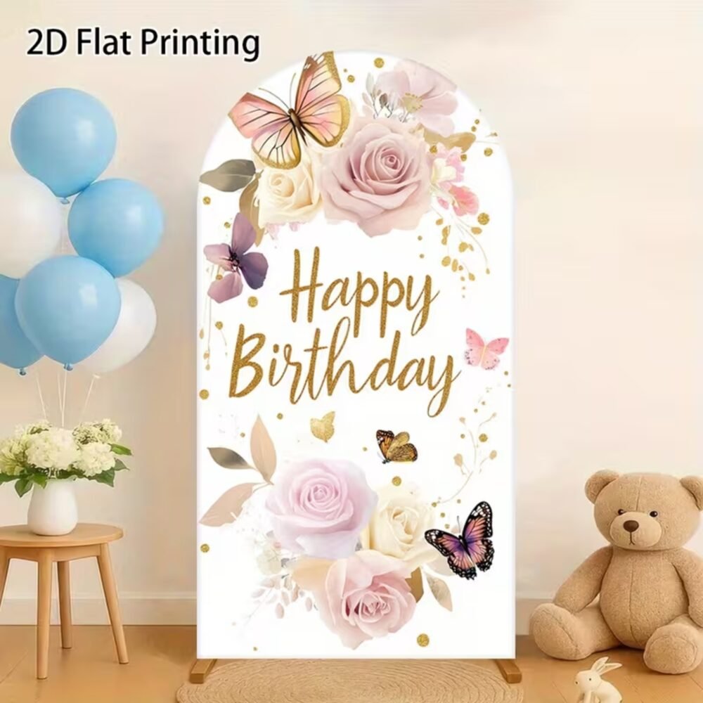 Happy Birthday Outdoor Stand