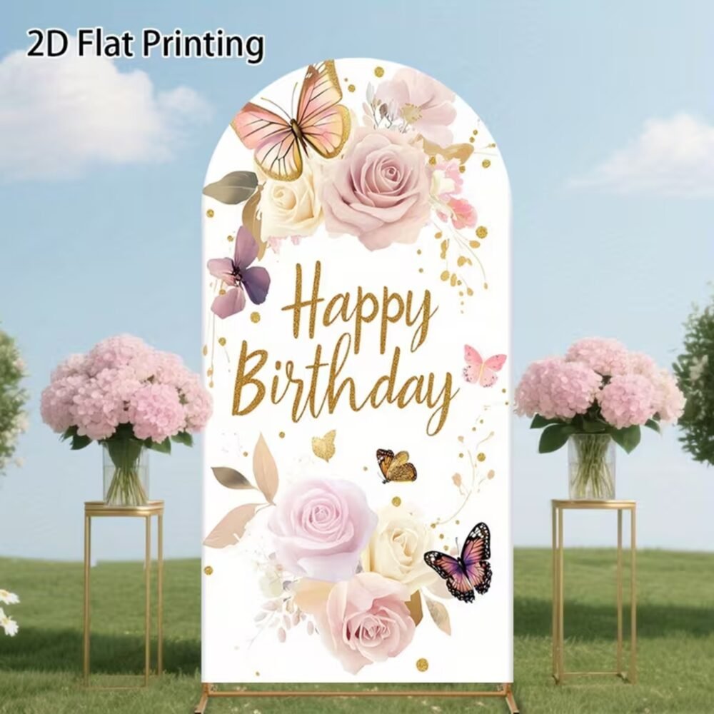 Happy Birthday Outdoor Stand