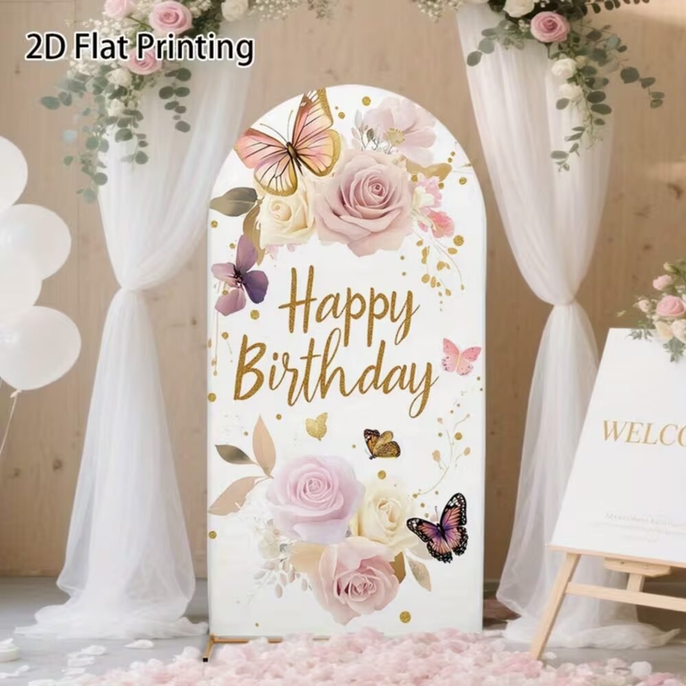 Happy Birthday Outdoor Stand