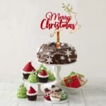 Merry Christmas Cake Topper