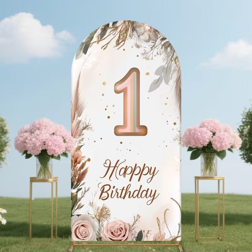 Happy Birthday Outdoor Stand