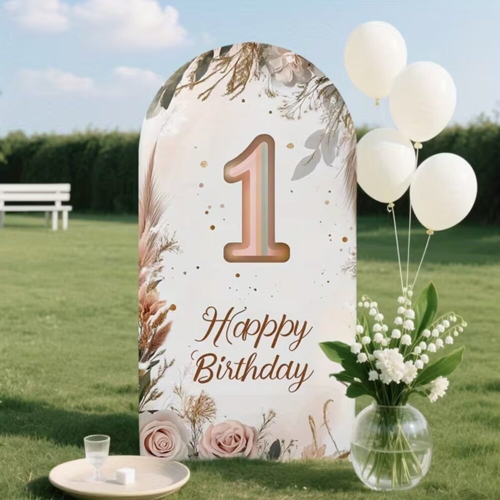 Happy Birthday Outdoor Stand