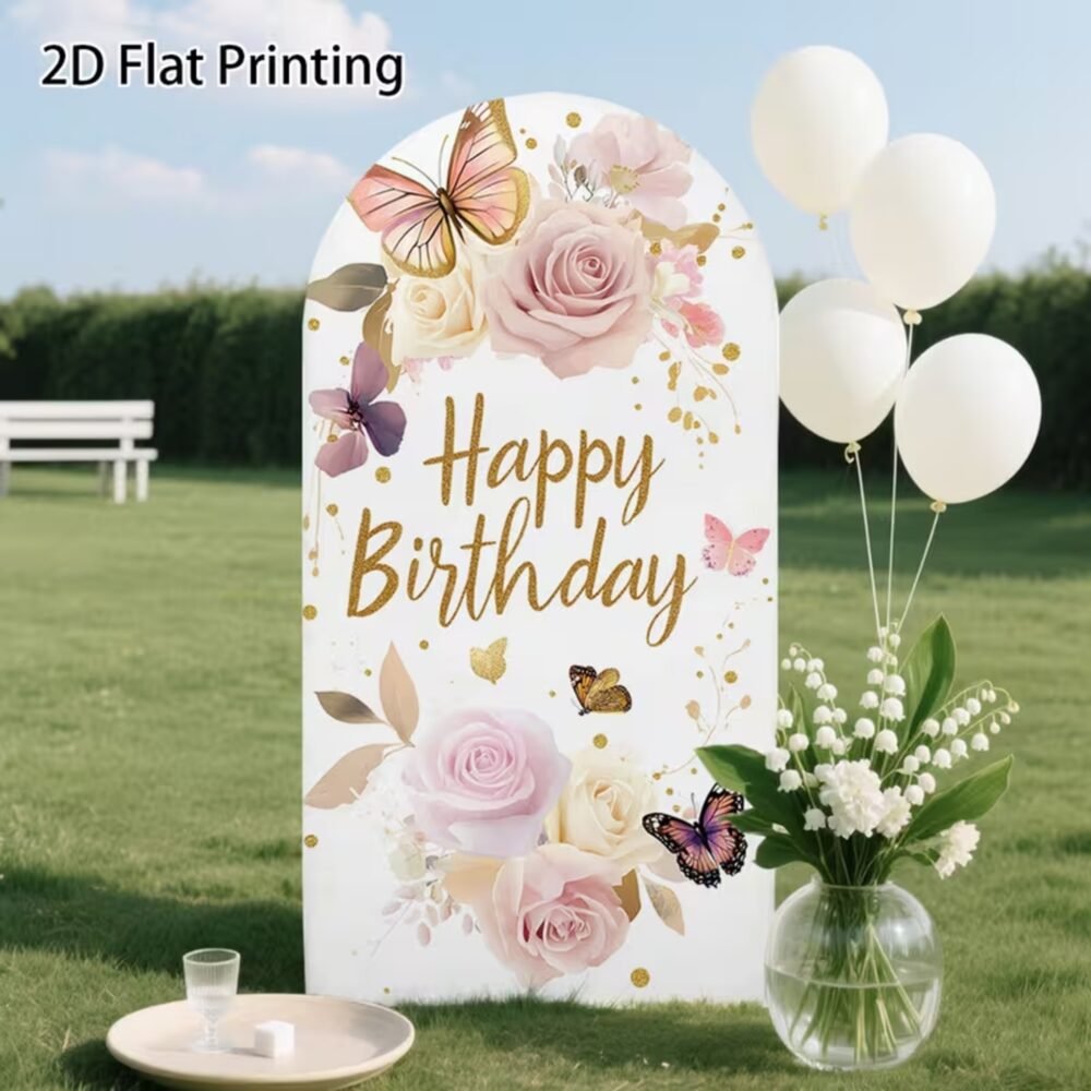 Happy Birthday Outdoor Stand