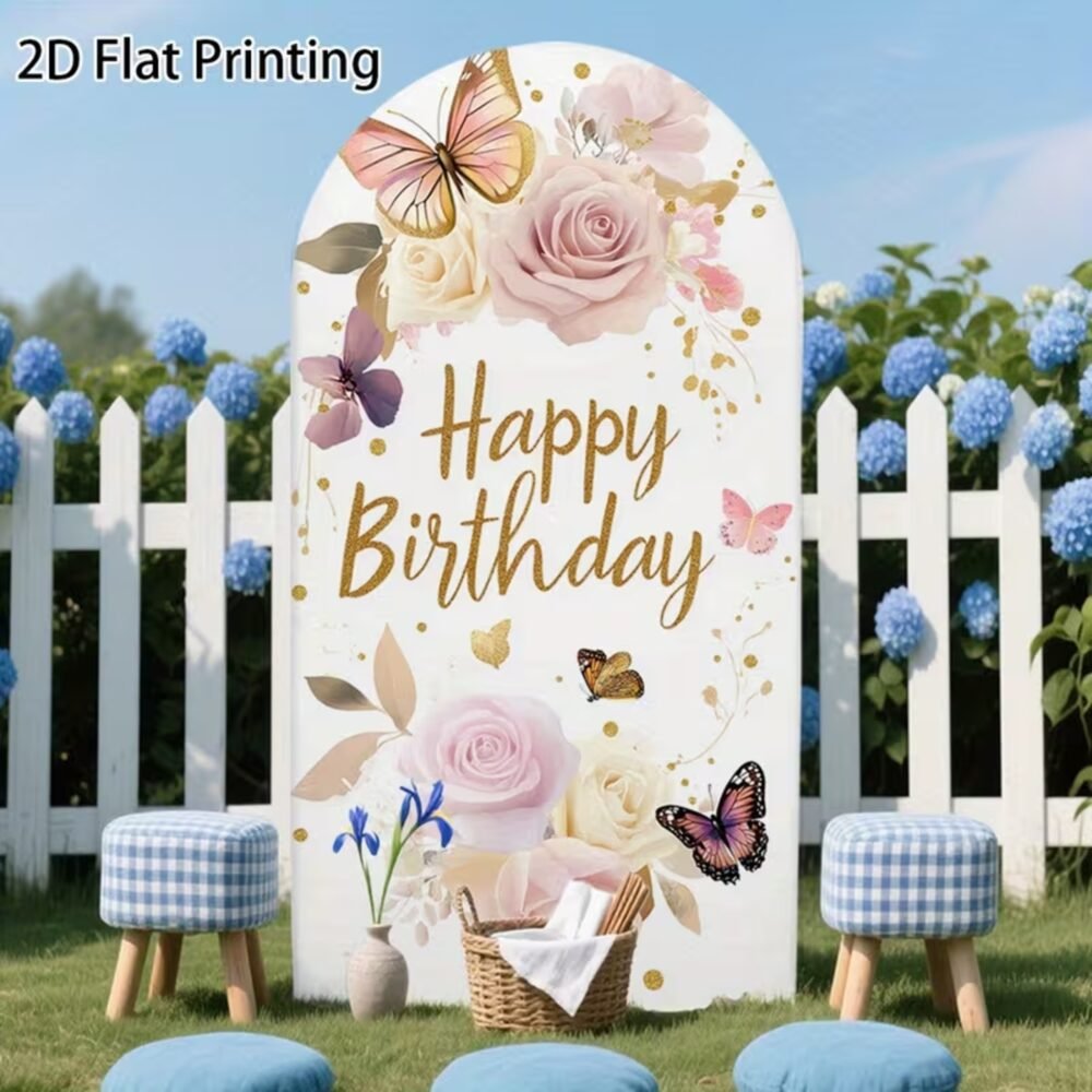 Happy Birthday Outdoor Stand