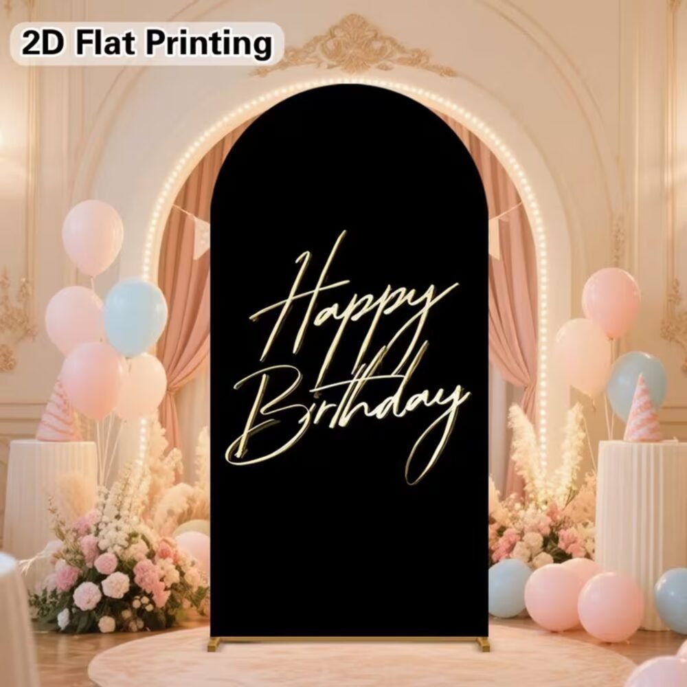 Happy Birthday Outdoor Stand