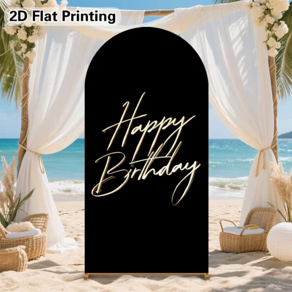 Happy Birthday Outdoor Stand