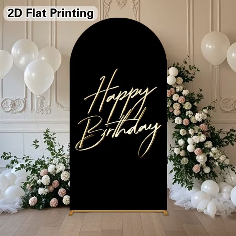 Happy Birthday Outdoor Stand