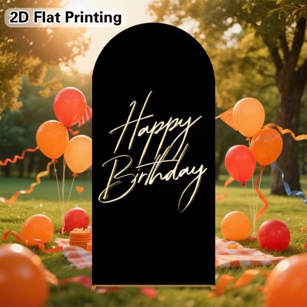 Happy Birthday Outdoor Stand