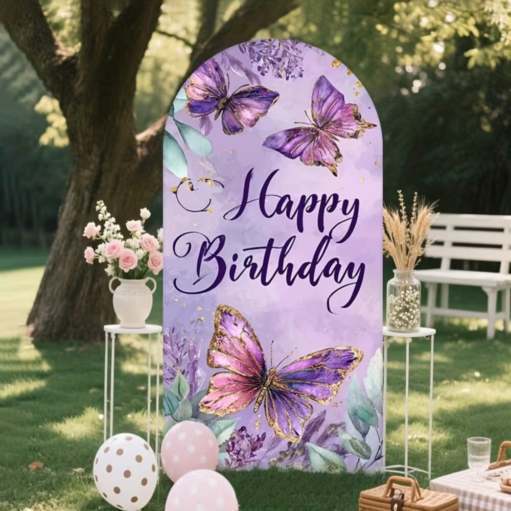 Happy Birthday Outdoor Stand