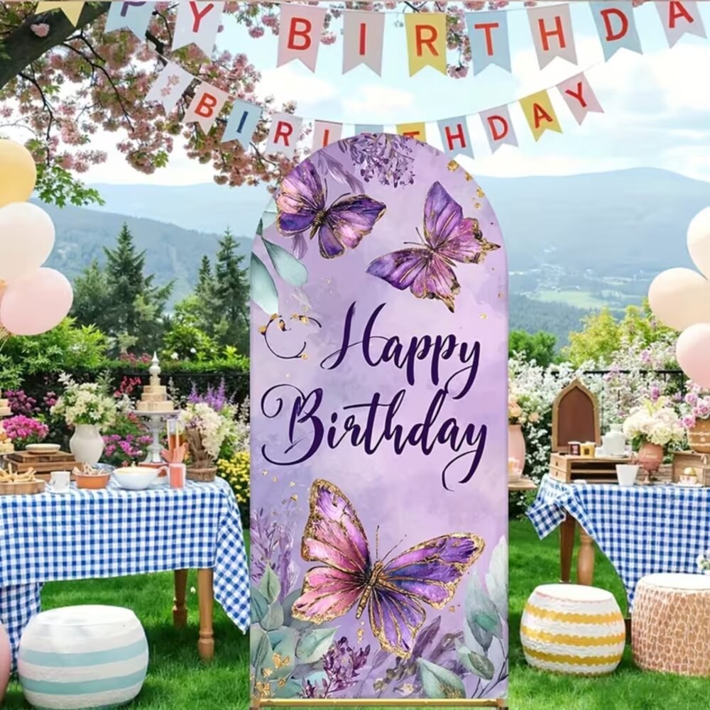 Happy Birthday Outdoor Stand