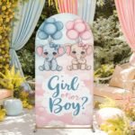 Gender Reveal Stand