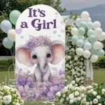 Welcome Baby Girl Stand