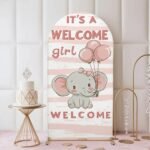 Welcome Baby Girl Stand