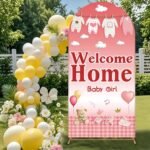 Welcome Baby Girl Stand