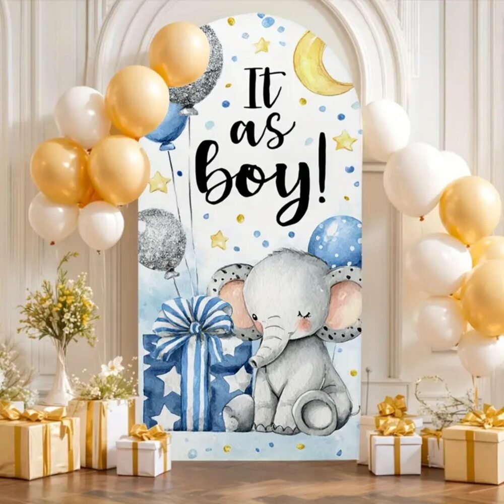 Welcome Baby Boy Stand