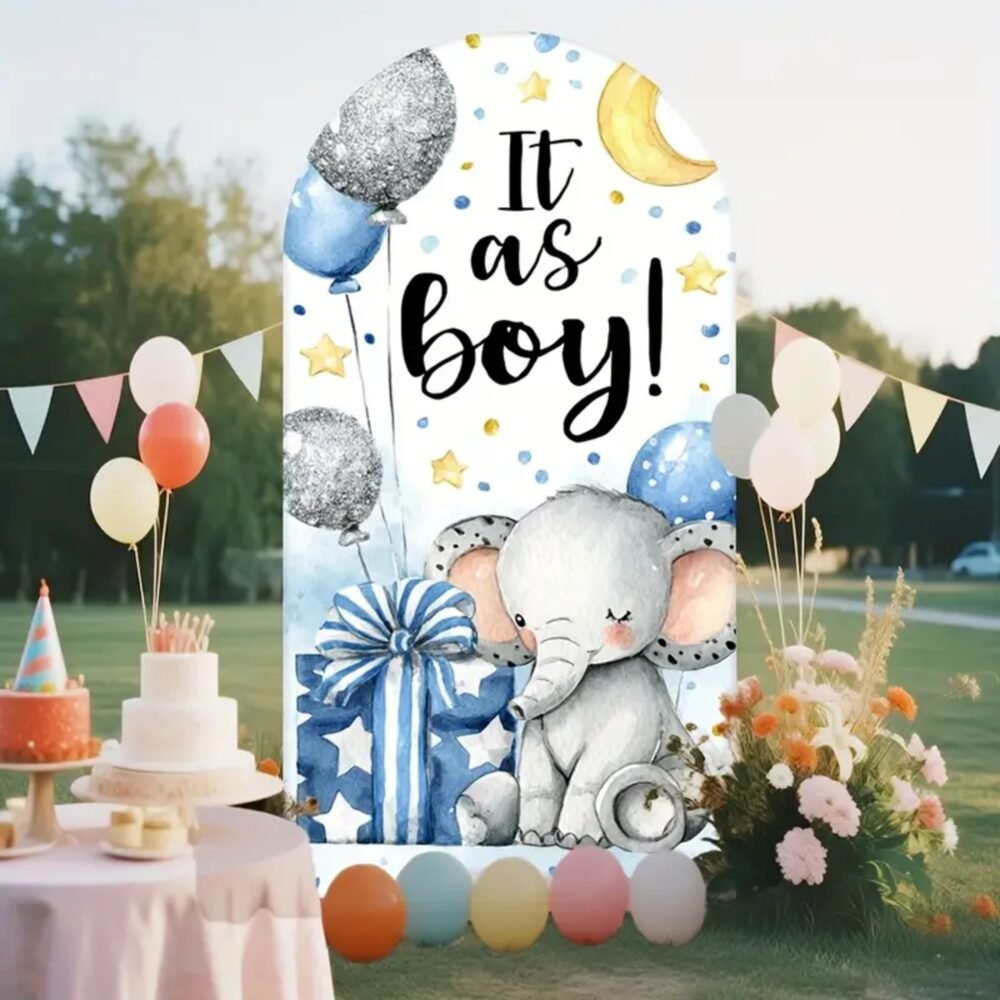 Welcome Baby Boy Stand