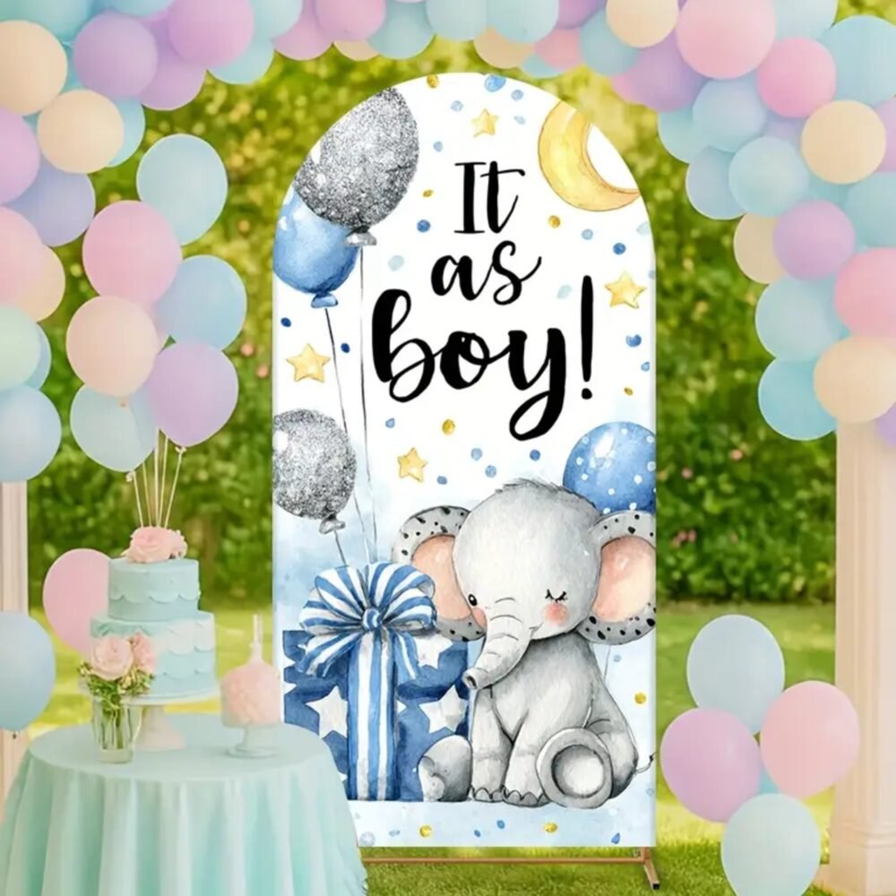 Welcome Baby Boy Stand
