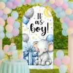 Welcome Baby Boy Stand