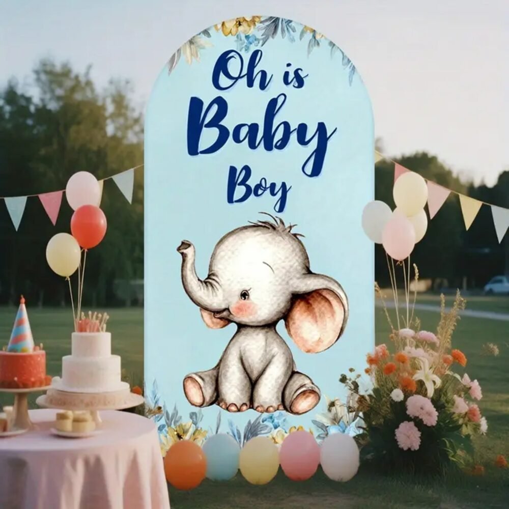 Welcome Baby Boy Stand