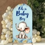 Welcome Baby Boy Stand